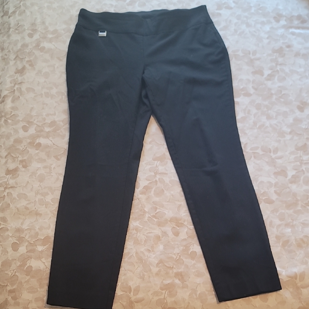 Alfani Black Straight Leg Pants